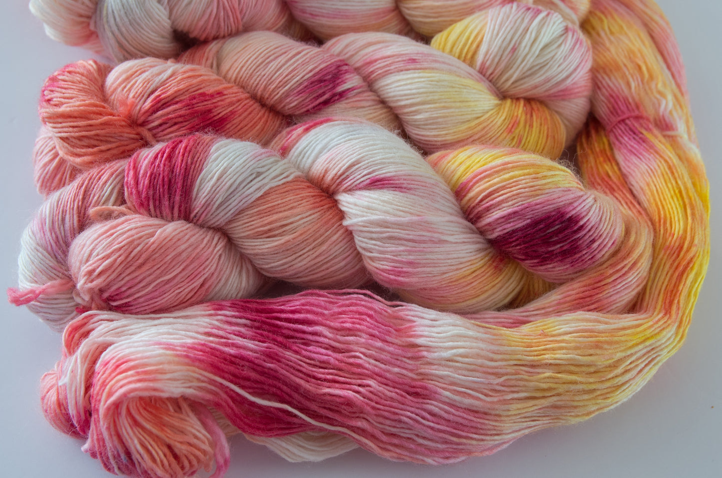 Mélange de laine et de nylon superwash à un seul pli