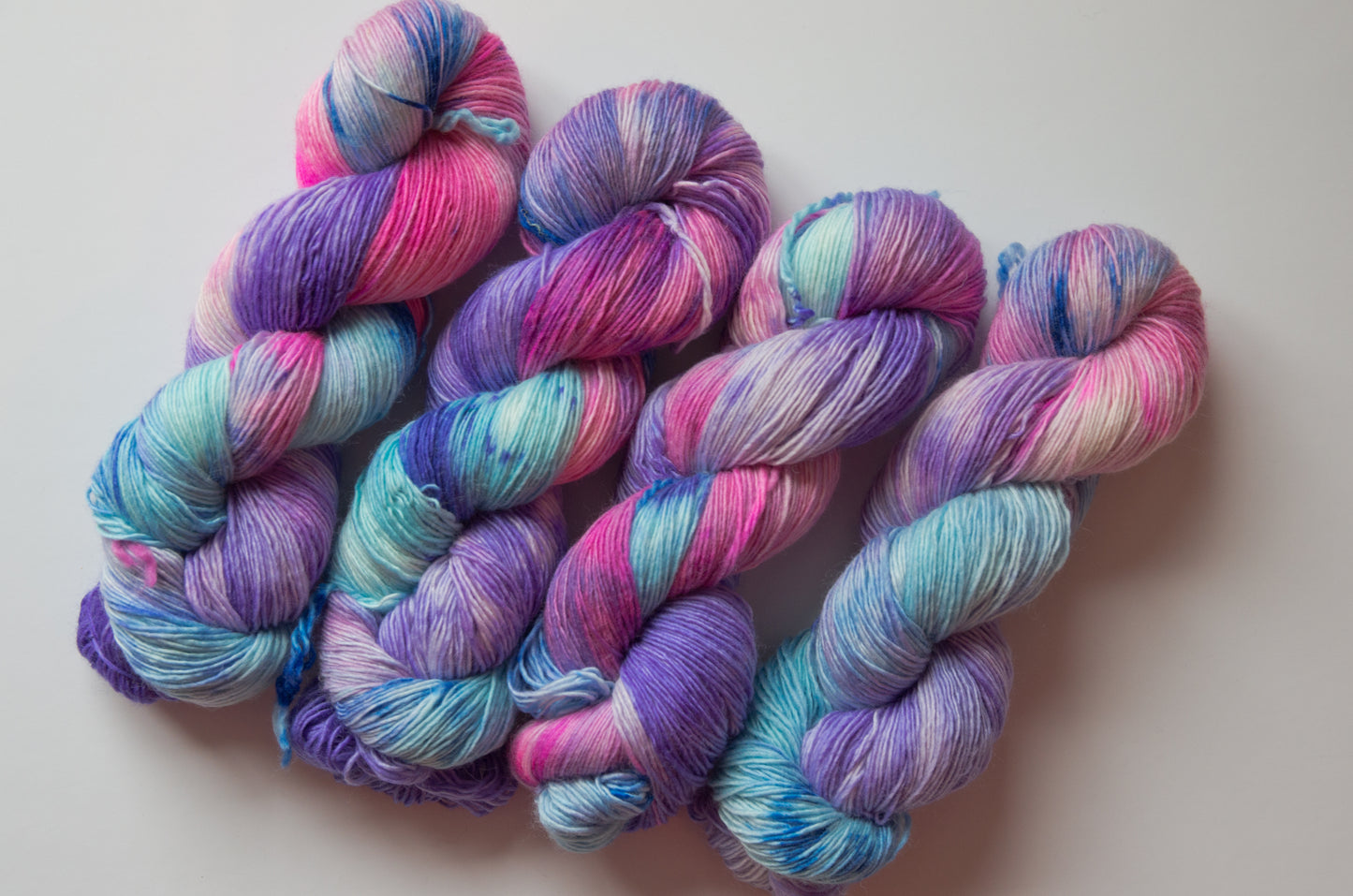 Mélange de laine et de nylon superwash à un seul pli