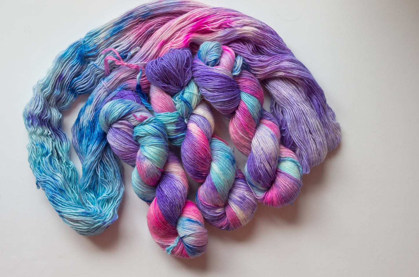Mélange de laine et de nylon superwash à un seul pli