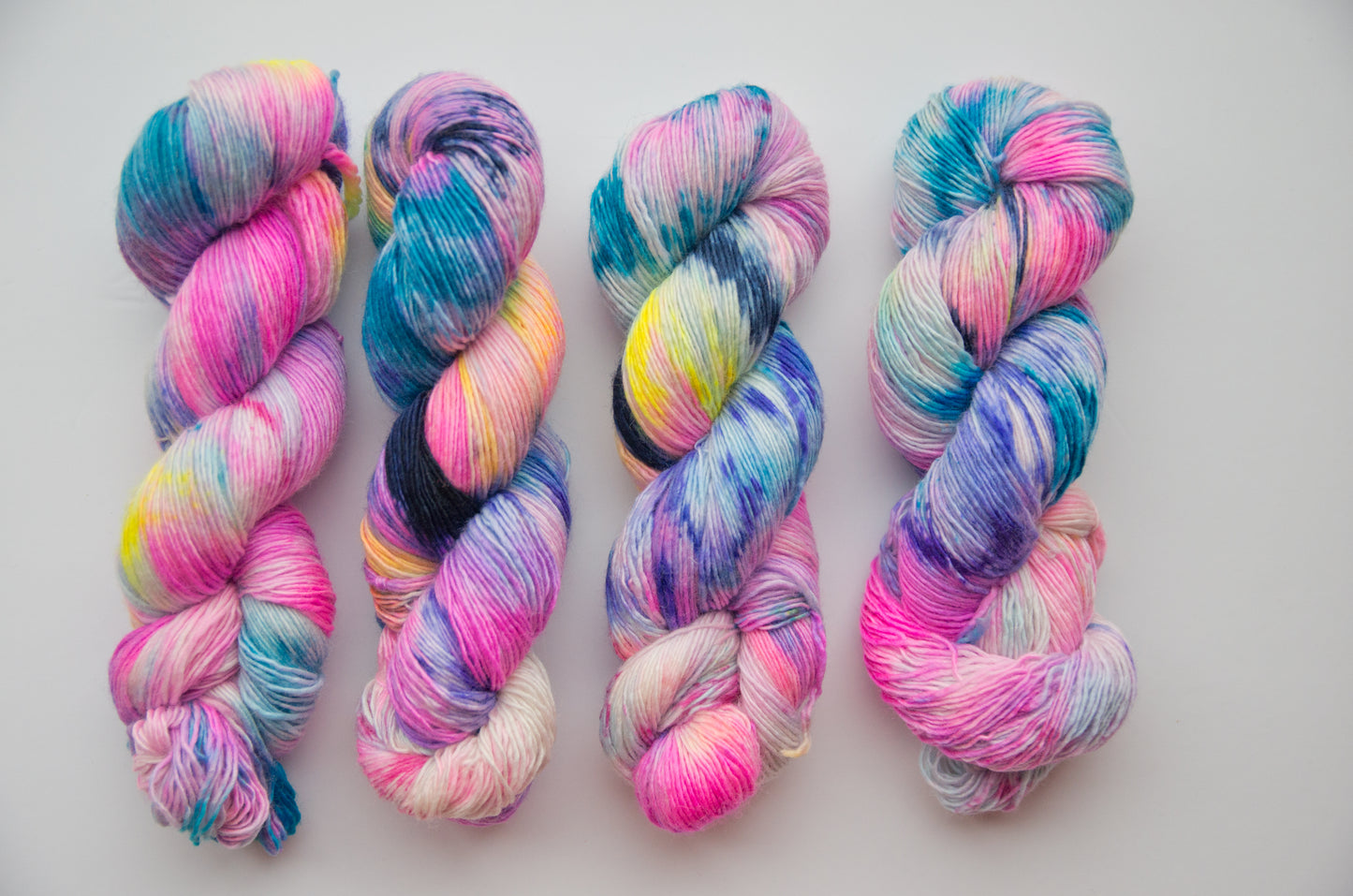 Mélange de laine et de nylon superwash à un seul pli