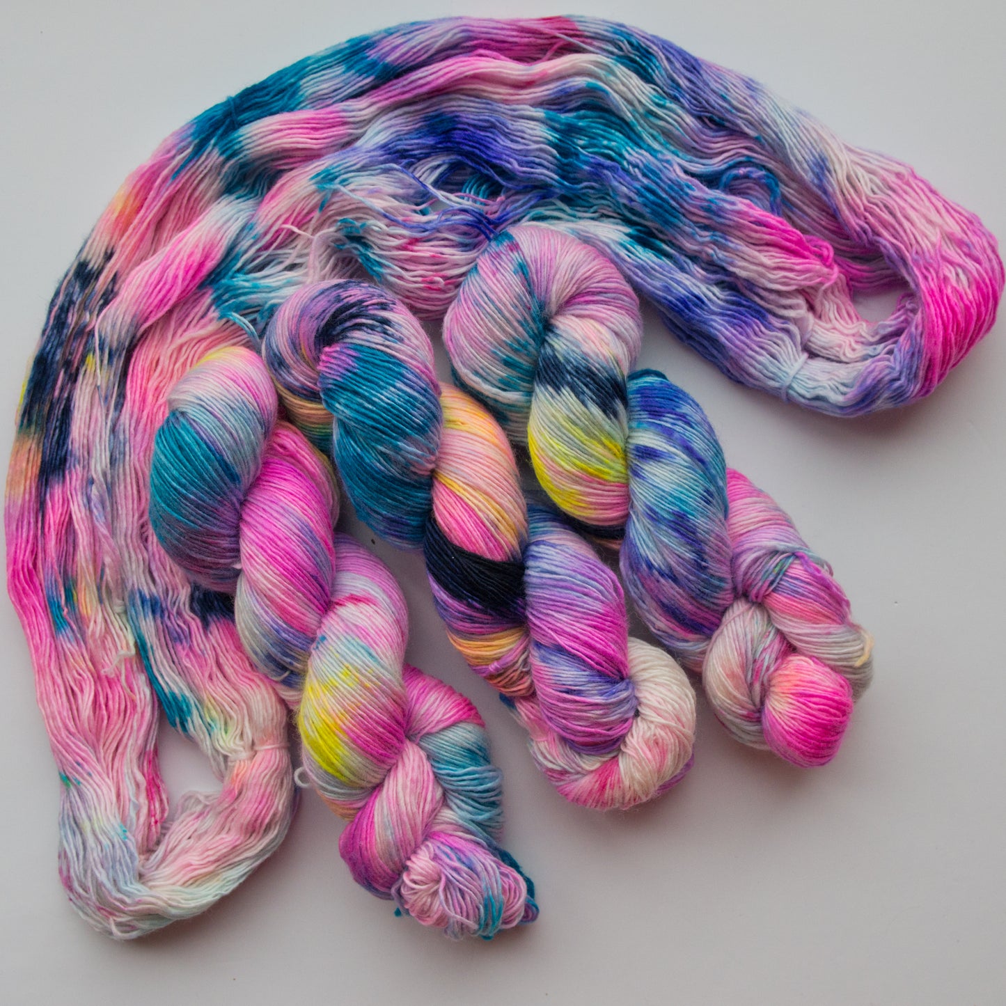 Mélange de laine et de nylon superwash à un seul pli