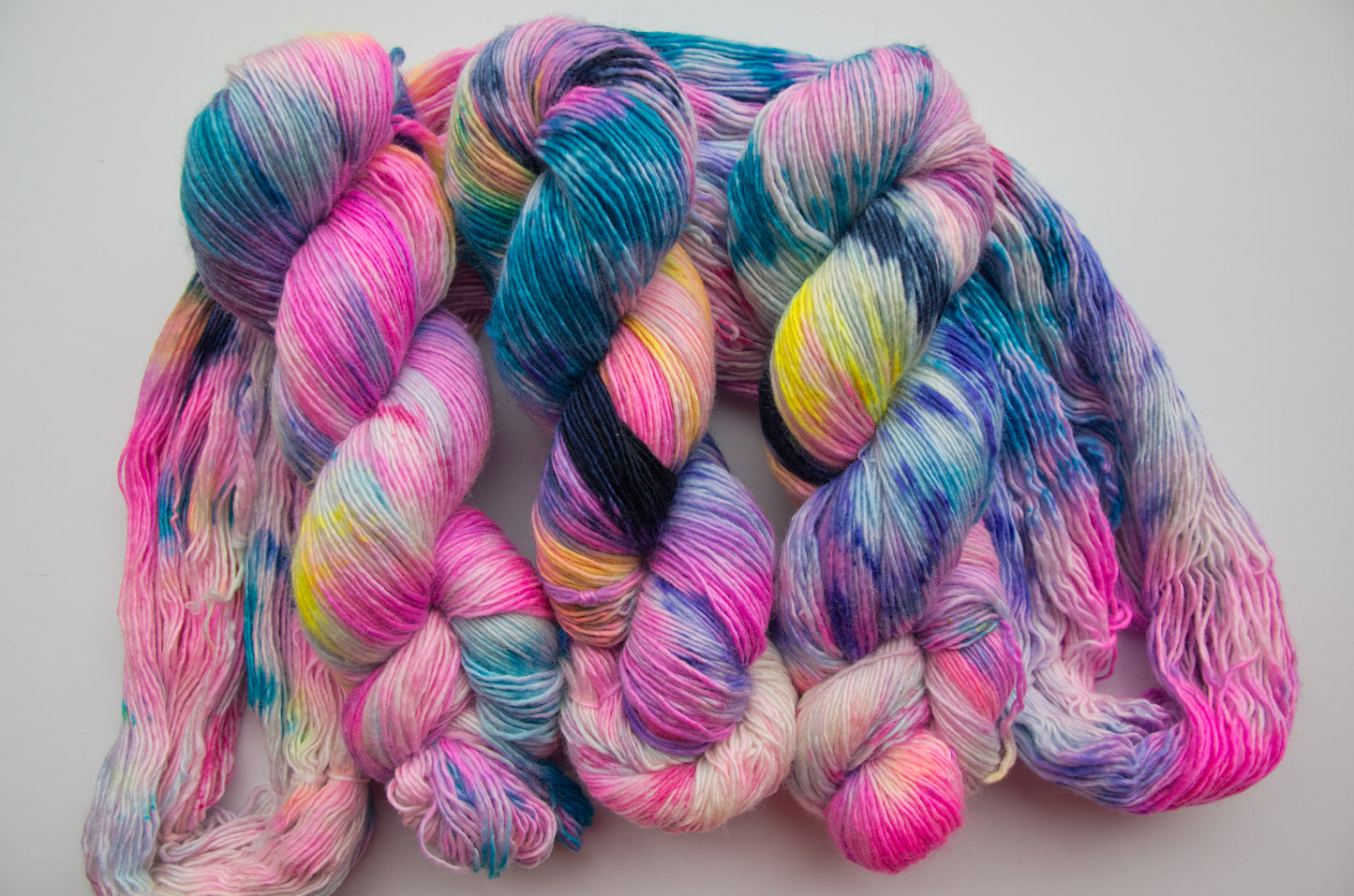 Mélange de laine et de nylon superwash à un seul pli