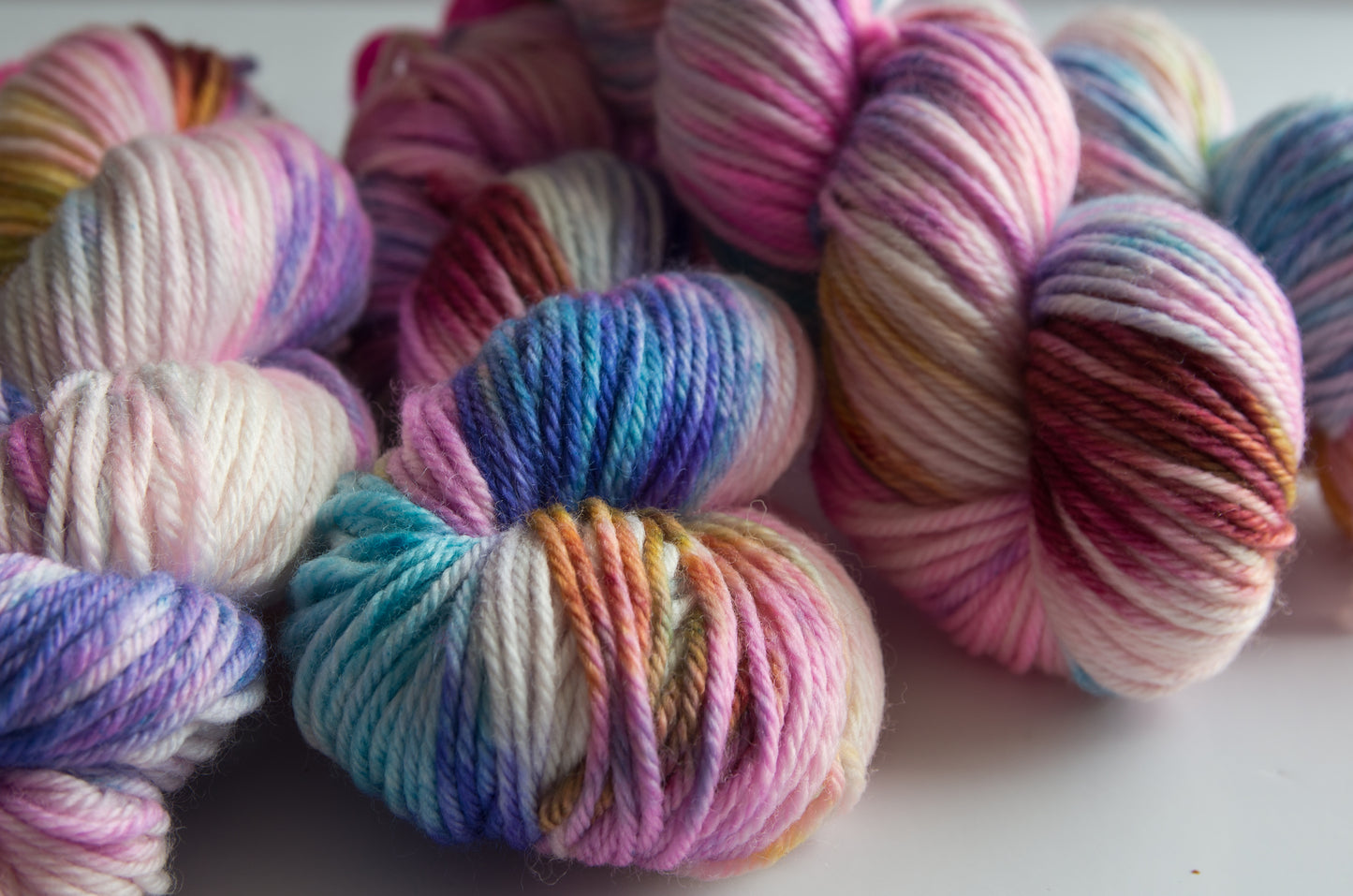 Mélange de laine et de nylon worsted superwash 4 plis
