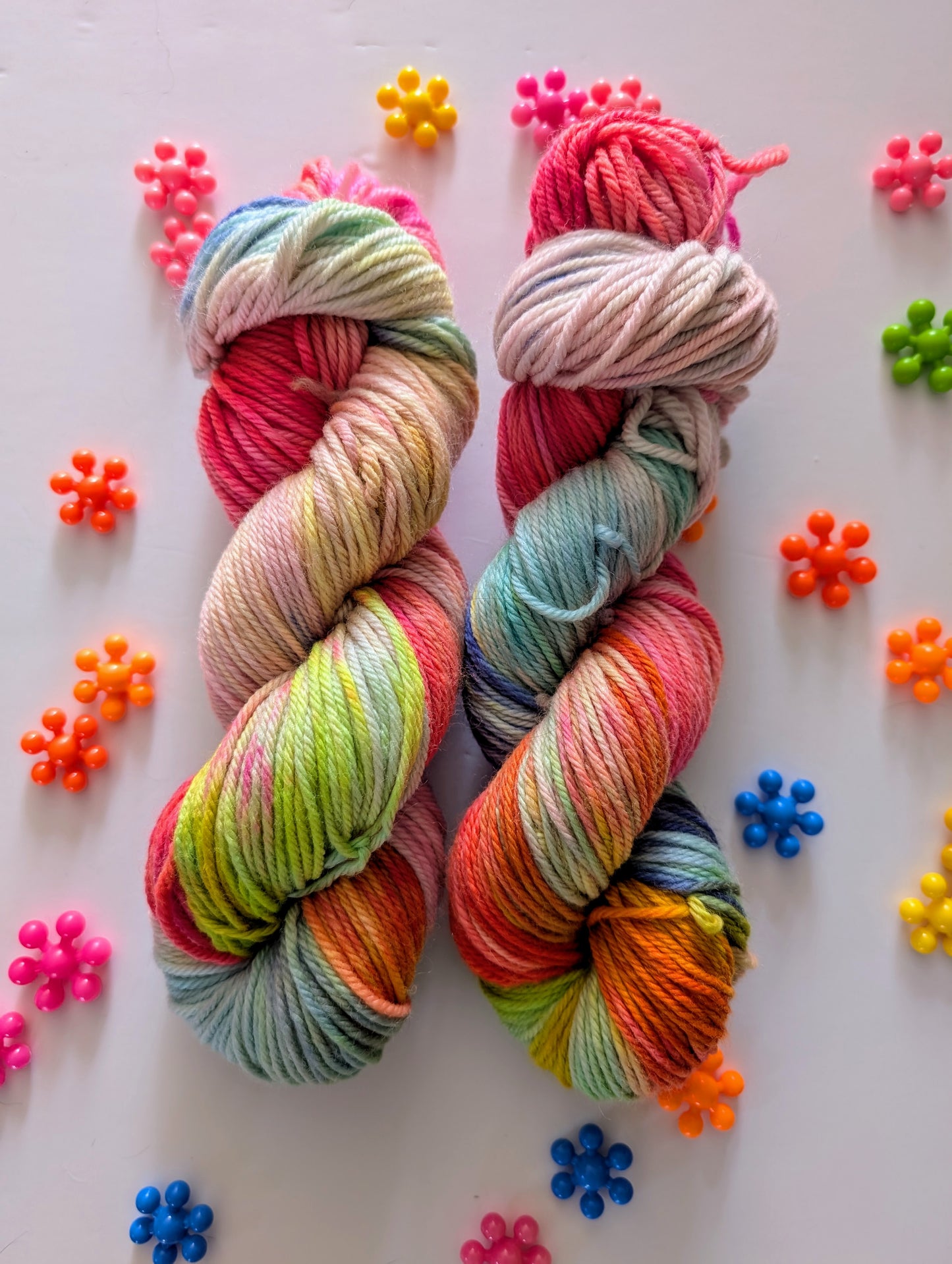 Mélange de laine et de nylon worsted superwash 4 plis