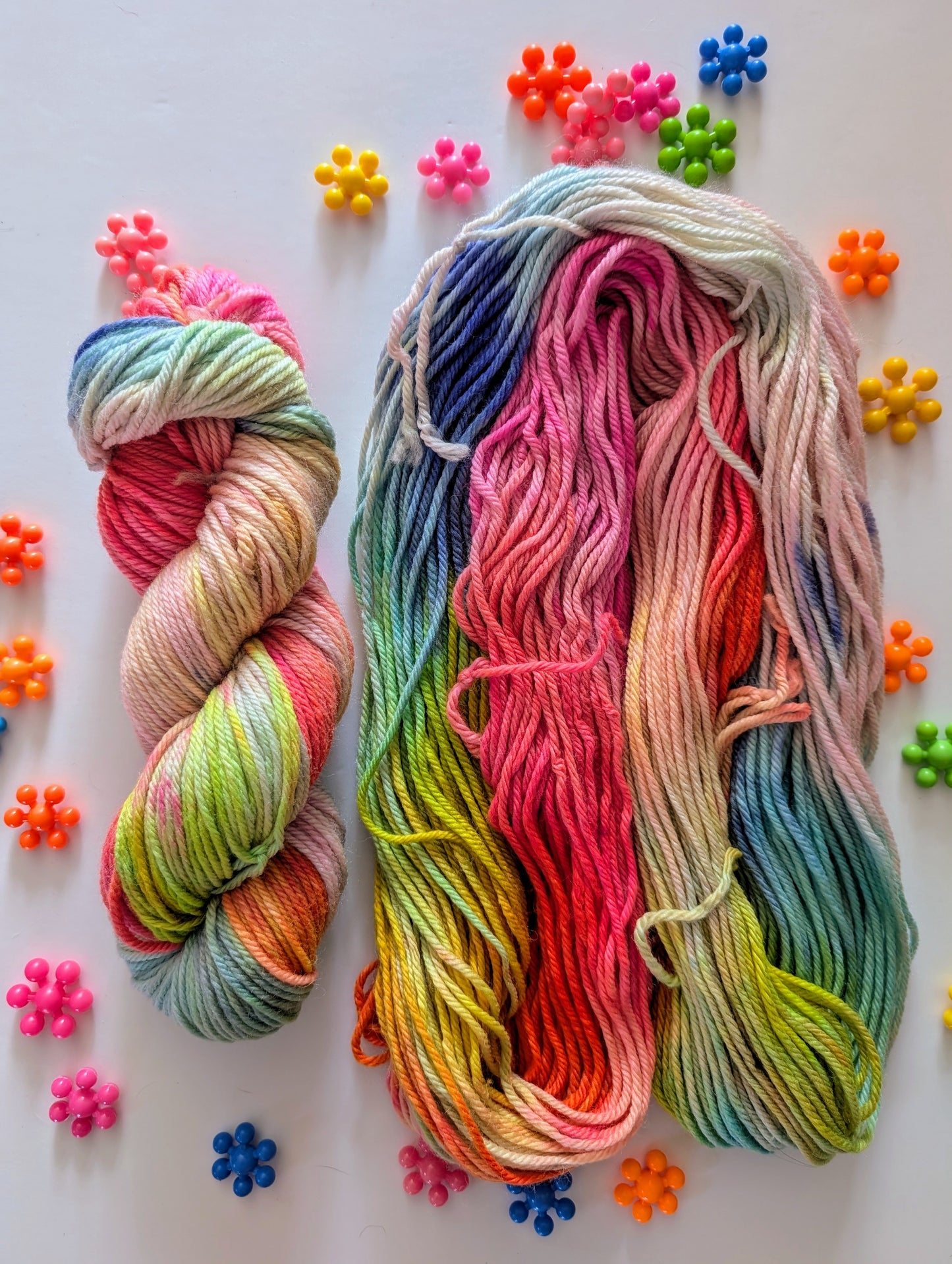 Mélange de laine et de nylon worsted superwash 4 plis