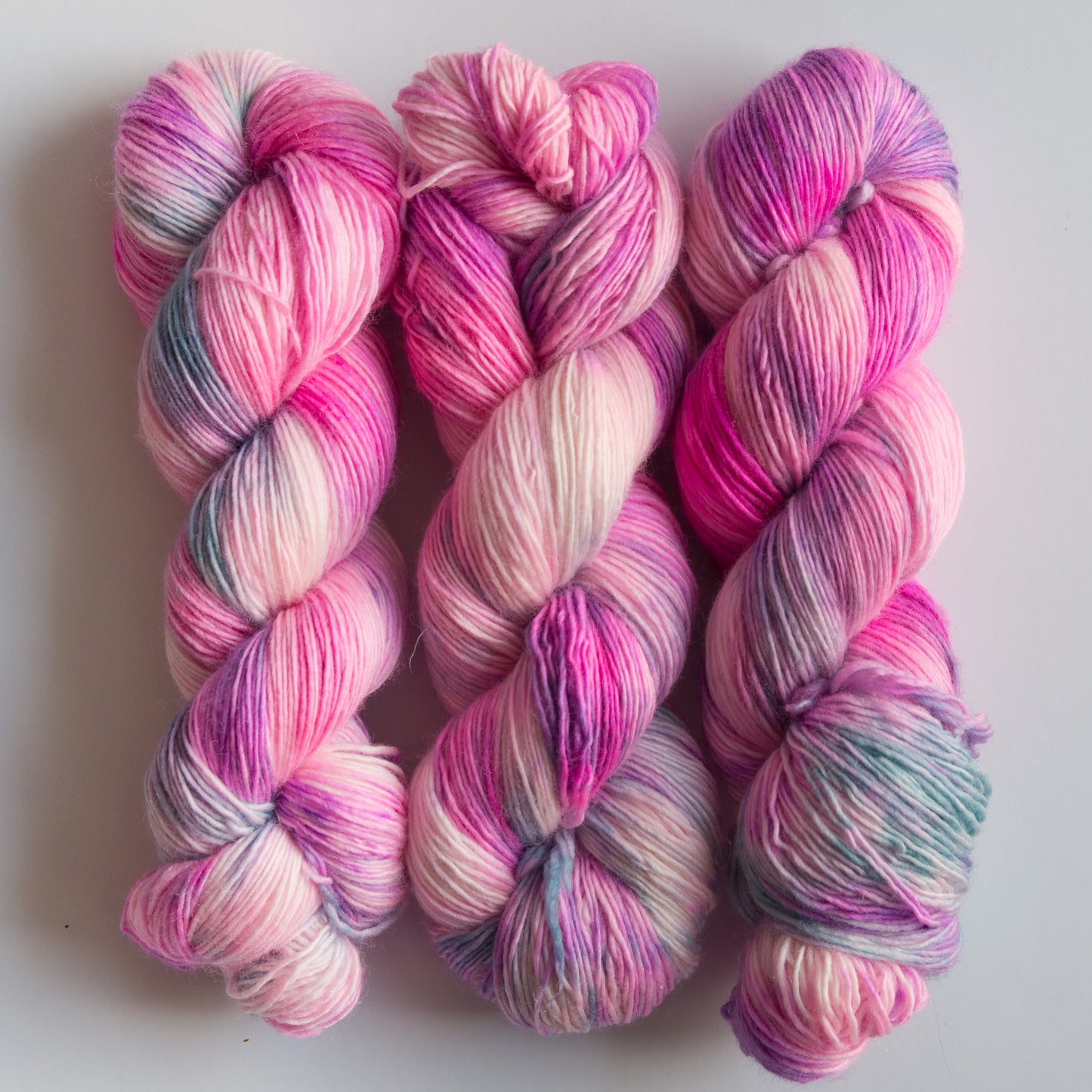 Mélange de laine et de nylon superwash à un seul pli