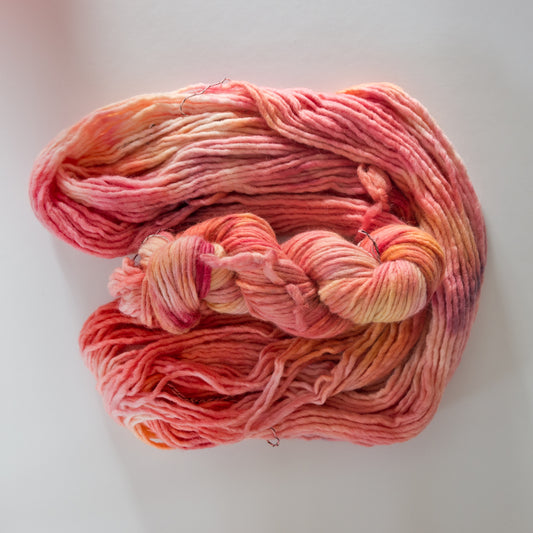 Wool bulky single ply