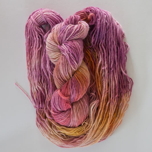 100% lamb wool worsted