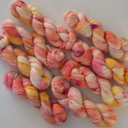 Mélange de laine et de nylon superwash à un seul pli