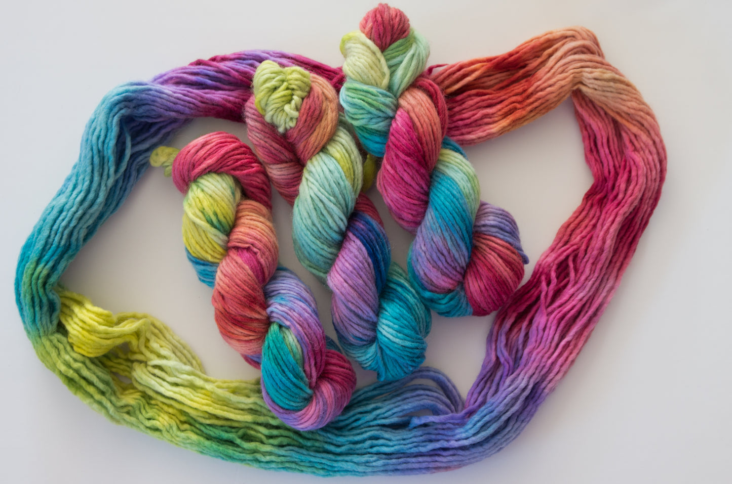 Wool bulky single ply