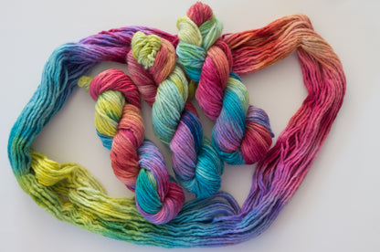 Wool bulky single ply