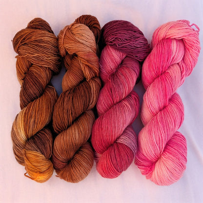 Mélange de laine et de nylon superwash à un seul pli
