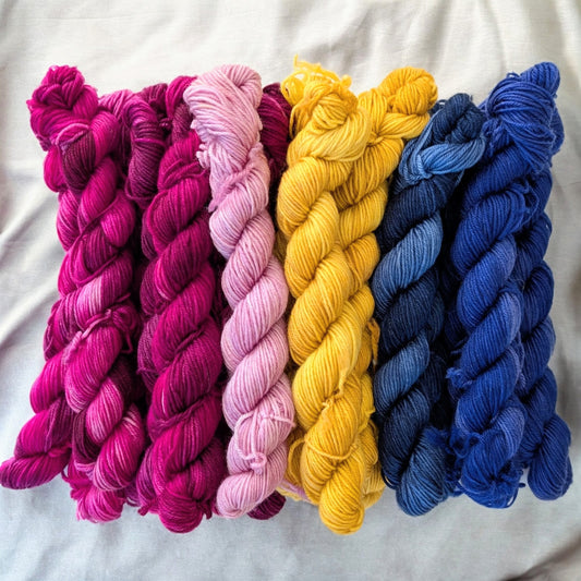 Chaussette mérinos 75% nylon 25% - minis