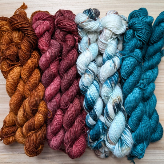 Sock merino 75% nylon 25% - minis