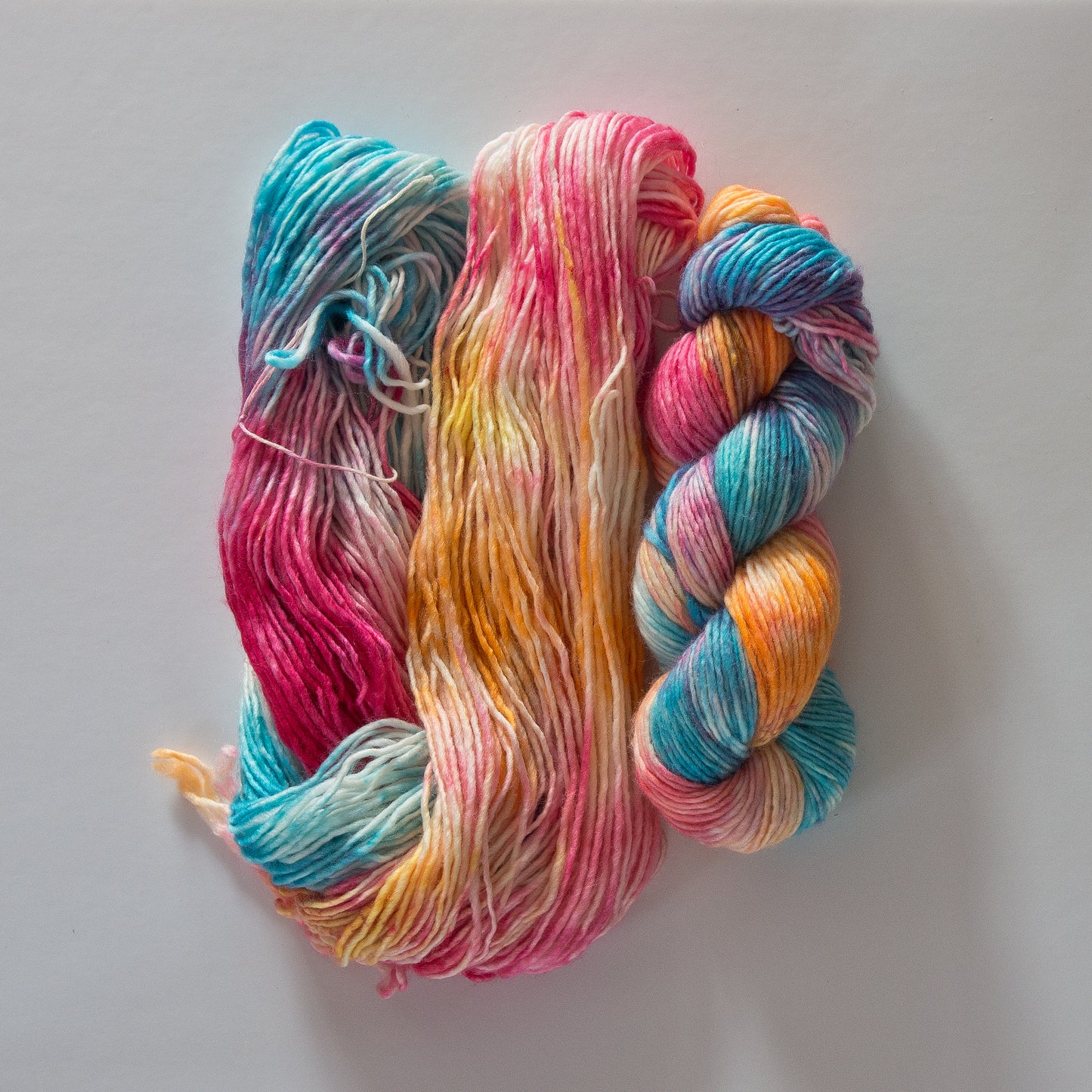 Single ply wool nylon mix