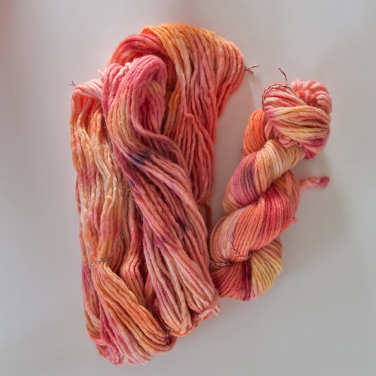 Wool bulky single ply