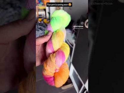 Mélange de laine et de nylon superwash à un seul pli