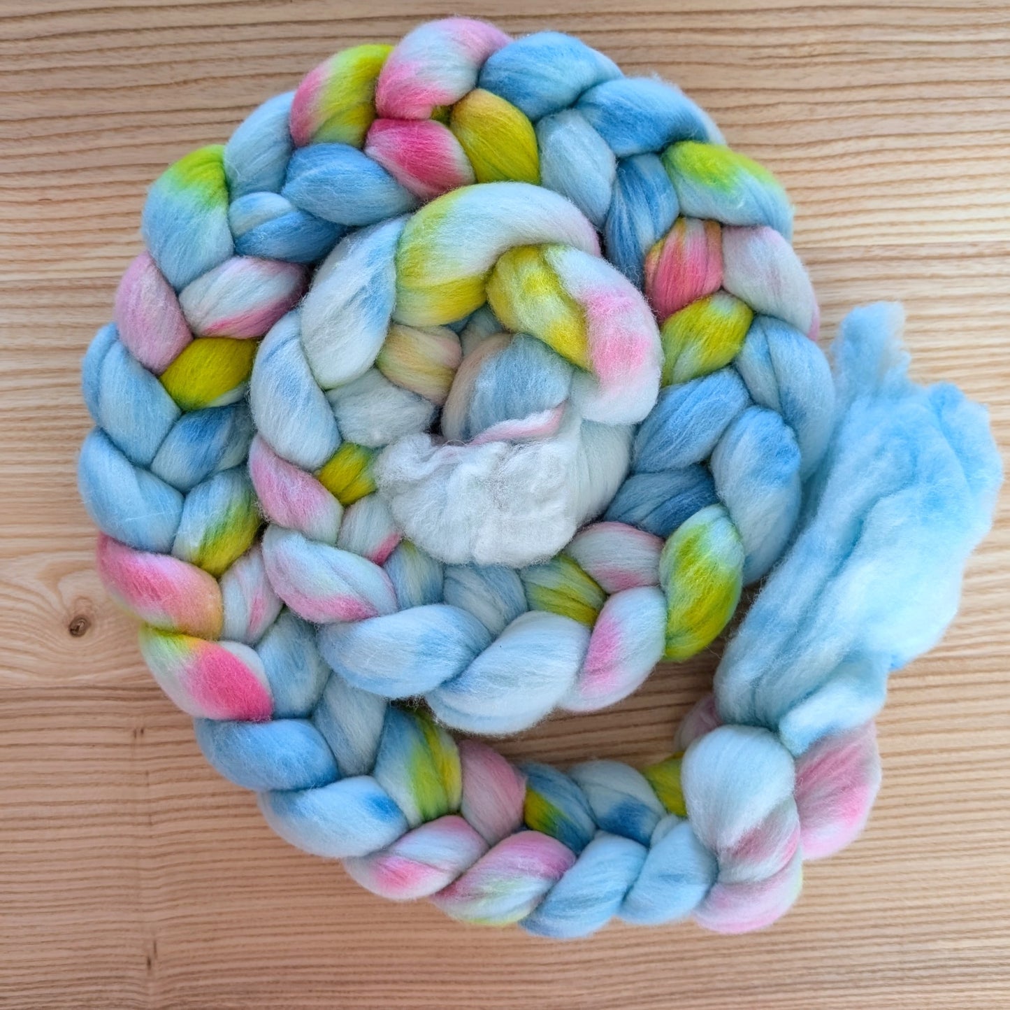 Non superwash merino fiber